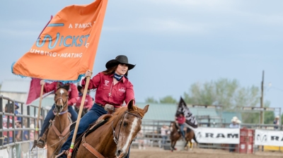 Wickstrom is an Annual supporter of the local Eagle Rodeo Photo